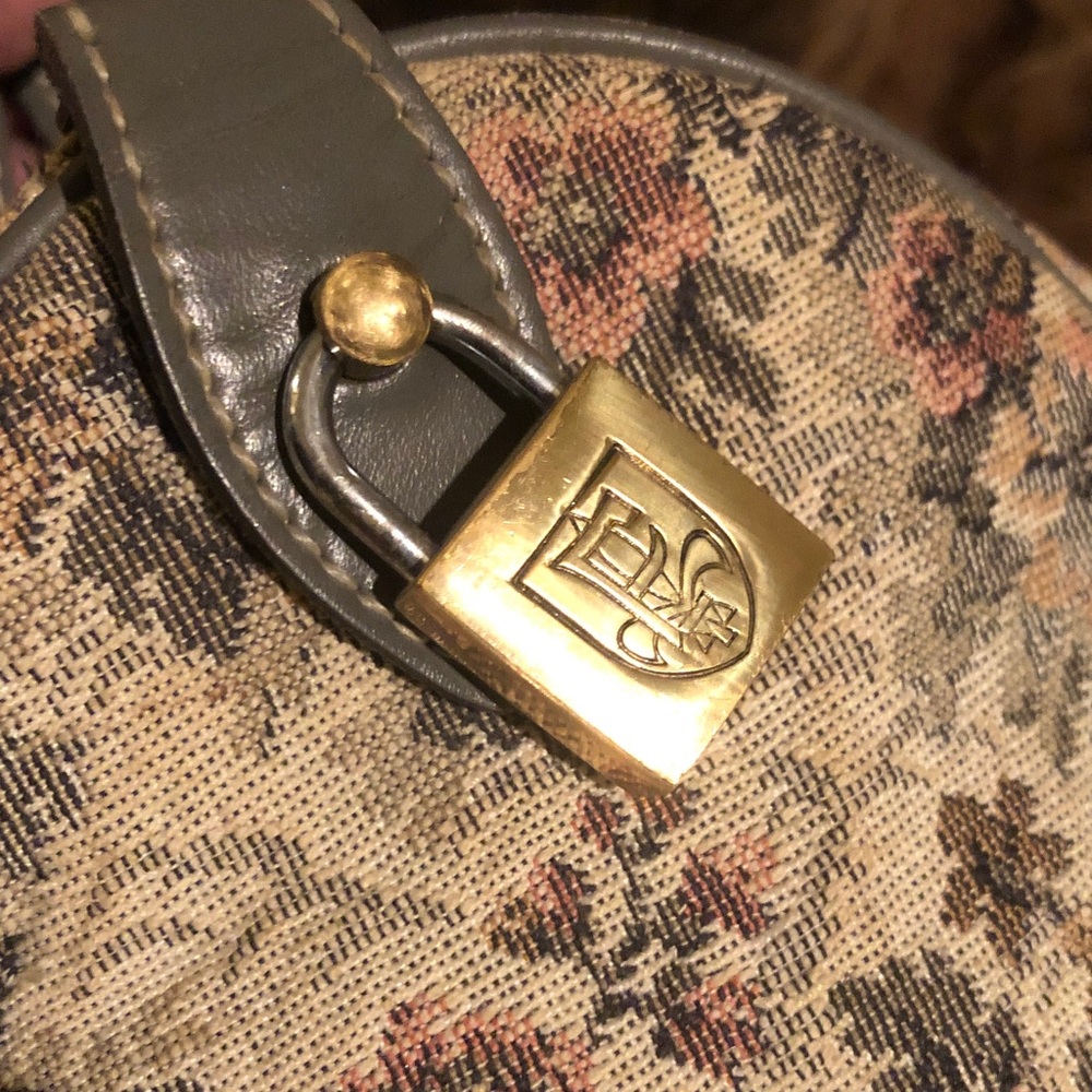 French Company tapestry speedy bag vintage - Picture 2 of 13